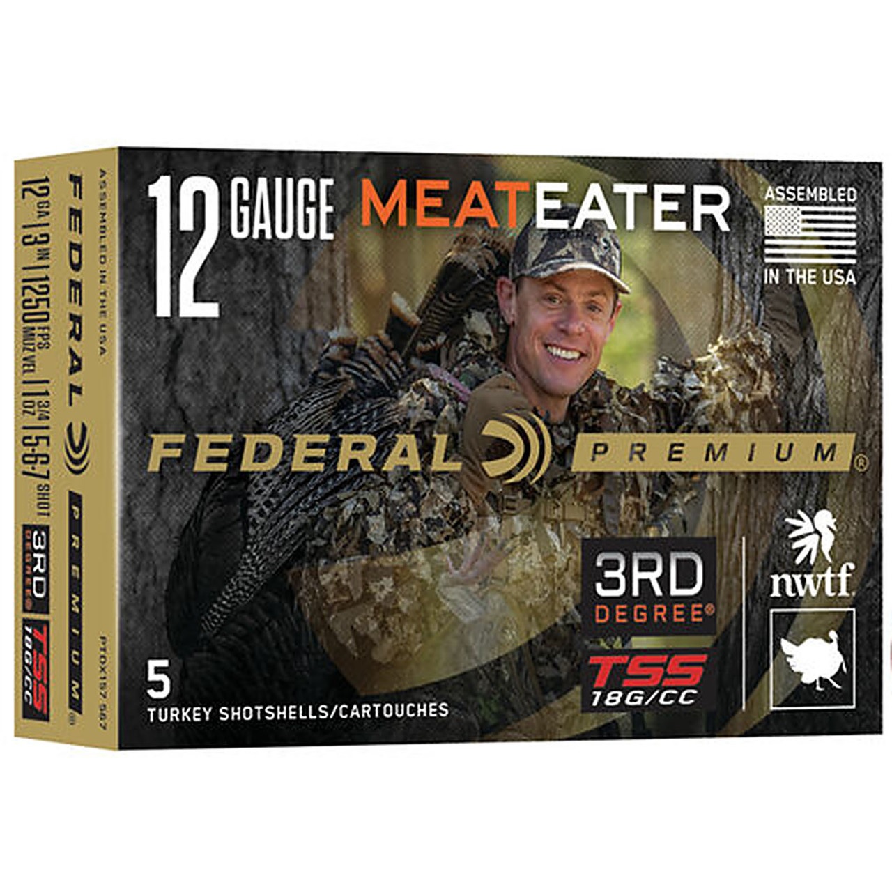 FED 12 GA 3”  1-3/4OZ  5, 6, 7 SHOT 1250 FPS