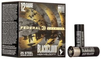 FED BLACKCLOUD 12GA 3” 1-1/8OZ BB ”HIGH VELOCITY”
