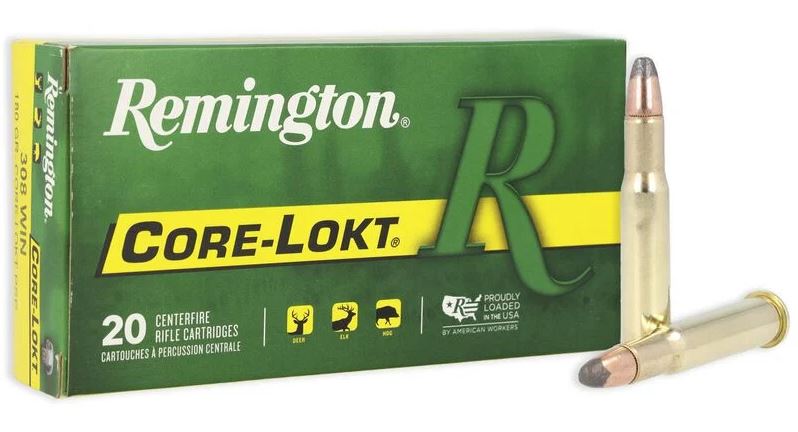REM RT3030A, 30-30 WIN 150GR CORE-LOKT TIPPED LEVER GUN