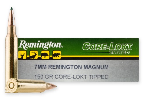 REM 7MM REM MAG 150GR CORE-LOKT TIPPED