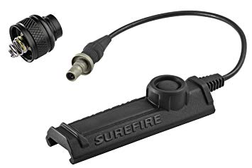 SUREFIRE REAR CAP WITH SR07 SWITCH BLACK
