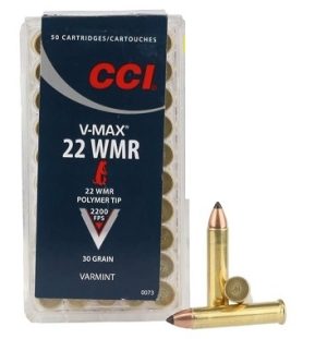 CCI, c.22 MAG VMAX 30GR  Poly-Tip V-MaX (2200FPS)