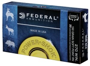 FED. c.270 WIN. 150GR. SP