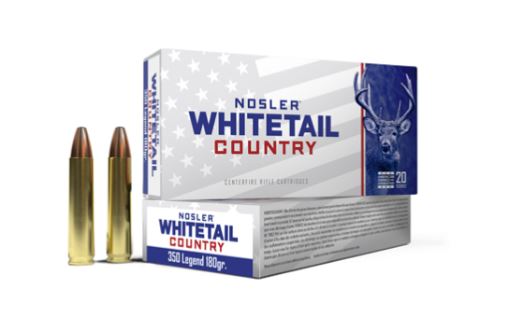 NOSLER WHITETAIL COUNTRY 350 LEGEND 180 GR SW (20ct) 
