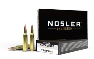 NOSLER 22 NOSLER 85GR RDF HPBT (20 CT.)