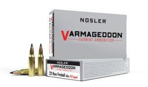 NOSLER 221 REM FIREBALL 40GR FB TIPPED (20 CT.)