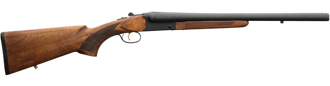 CHARLES DALY 12GA 3″ SIDE BY SIDE, BLACK, 20″