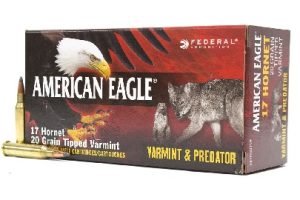 FED 17 HORNET 20 GR TIPPED VARMINT