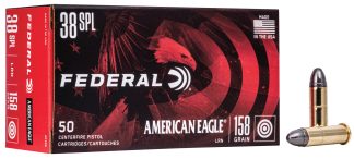 FED. A.E. c.38 SPECIAL 158GR LRN