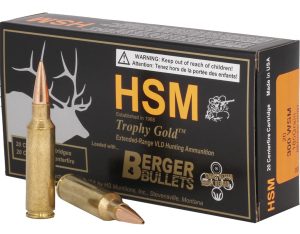 HS MUNITIONS .300WSM 185GR. MATCH HUNTING VLD