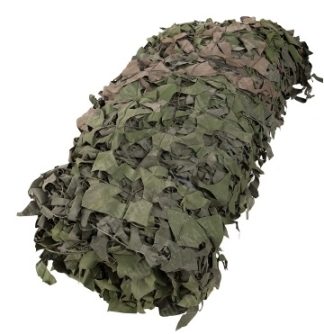 CANADIAN MILITARY GREEN CAMO NETTING 11'X11'