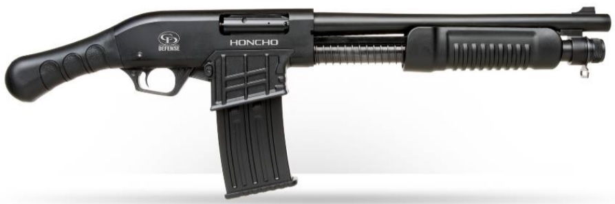 CHARLES DALY 12GA-3″ 301 TACTICAL PUMP, Black, 18.5″