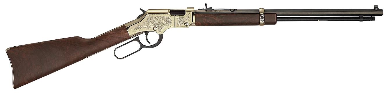 HENRY GOLDEN BOY DELUXE ENGRAVED 4TH EDITION .17 HMR
