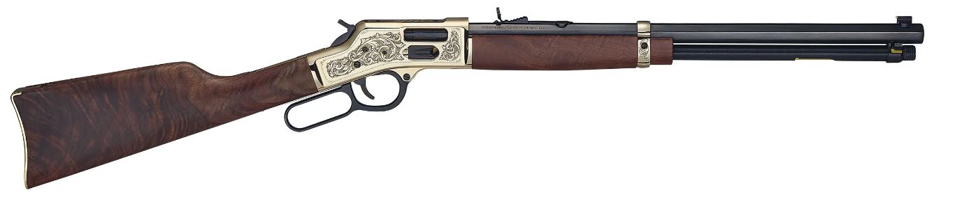 HENRY BIG BOY BRASS DELUXE ENGRAVED .357 MAG/.38 SPL