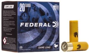 FED. 20 GA GAME LOAD #6 7/8 OZ