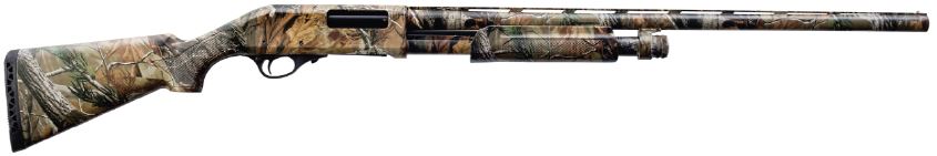CHURCHILL PUMP 12GA 28” BRL, CAMO MAX -5