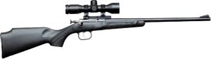 CRICKET YOUTH .22 LR 16.125” BLACK SYN W/ SCOPE, CASE, MOUNT