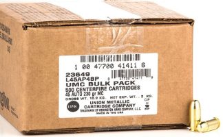 REM. UMC c.45 ACP 230 gr. MC 500 RD BULK PACK