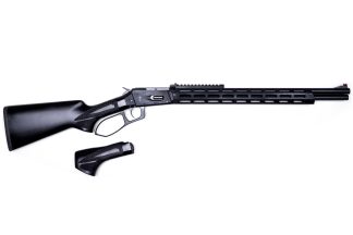 EGE ARMS LV410 410 GA 2.5” 18.5” BRL, Black Walnut Lever