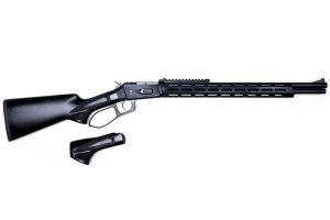 EGE ARMS LV410 410 GA 2.5” 18.5” BRL, Black Walnut Lever