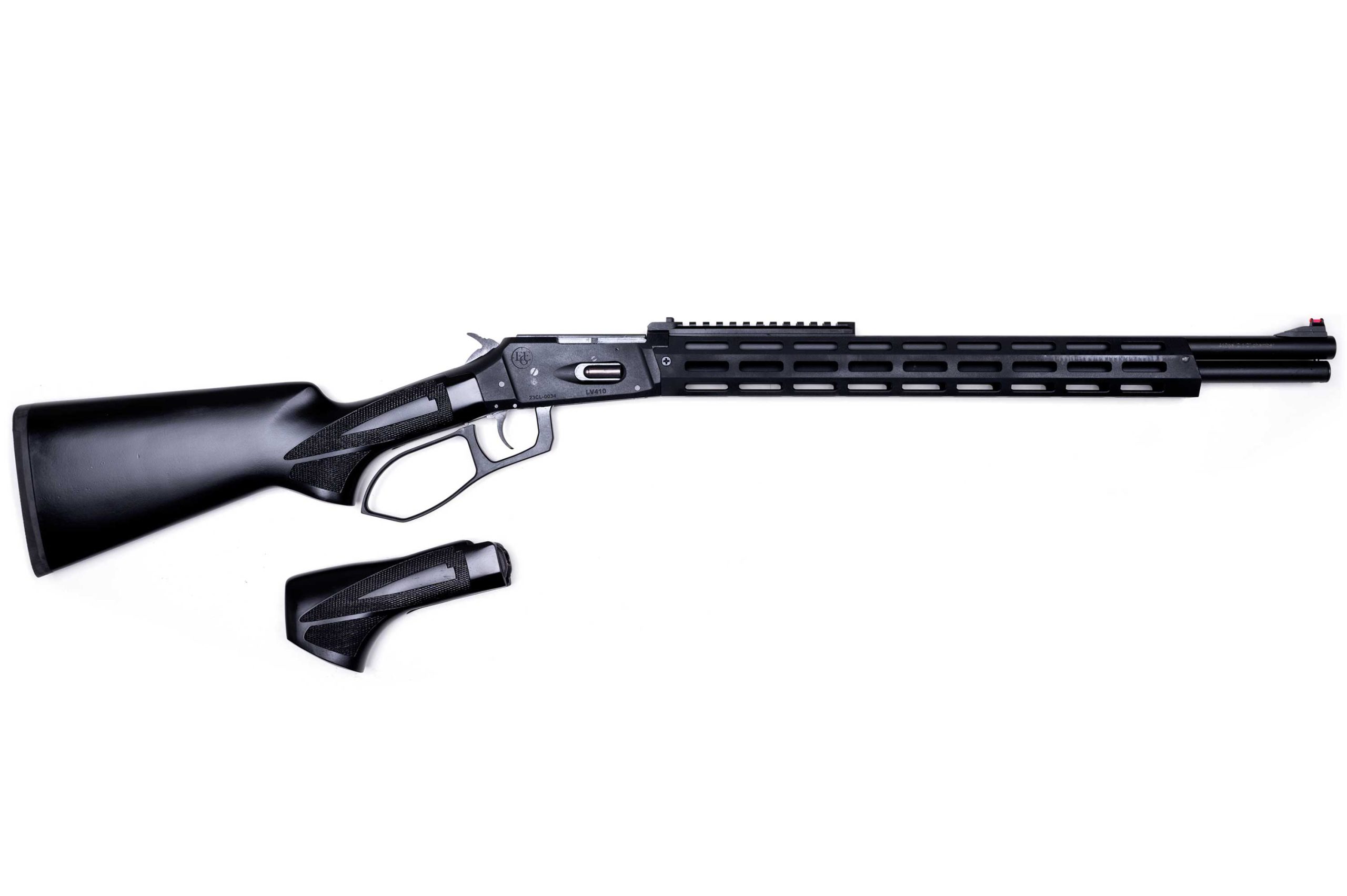 EGE ARMS LV410 410 GA 2.5” 18.5” BRL, Black Walnut Lever