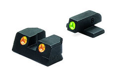 MEPROLIGHT SIG 9MM/357SIG G/O FIXED SET TRU-DOT NIGHT SIGHTS