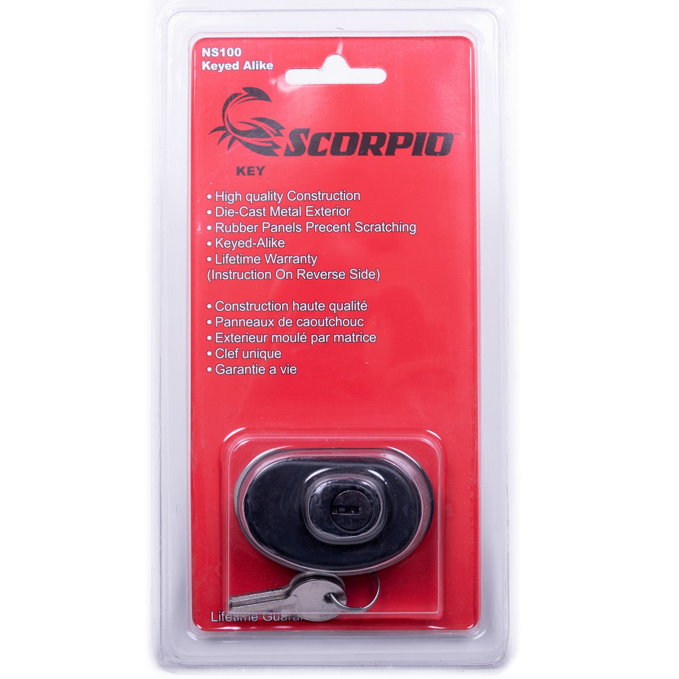 SCORPIO TRIGGER LOCK KEYED ALIKE