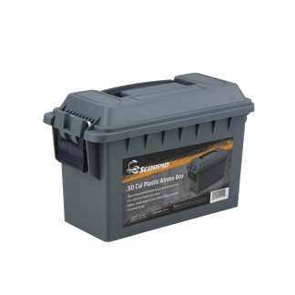 SCORPIO PLASTIC AMMO CAN 50 CAL