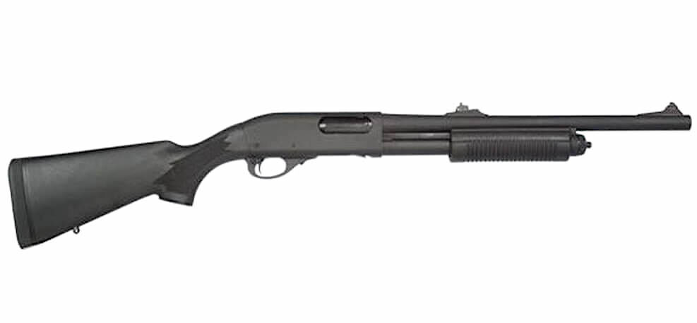 REM 870 POLICE MAGNUM 12GA 18″