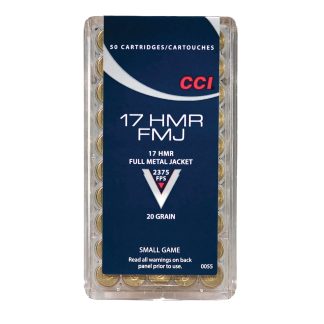CCI c.17 HMR 20GR FMJ