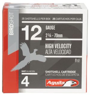 AGUILA 12ga 2-3/4” 1-1/4oz 1330fps #4