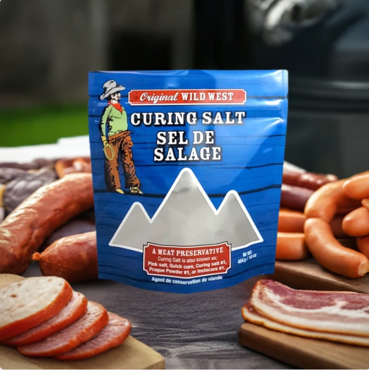 WILD WEST ORIGINAL WILD WEST CURING SALT – 454 G