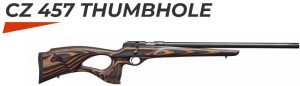 CZ 457 THUMBHOLE cal. 17HMR 20" 1/2x20