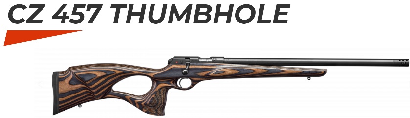 CZ 457 THUMBHOLE cal. 17HMR 20″ 1/2×20