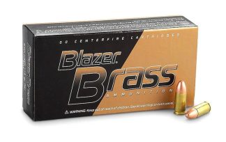 BLAZER 9MM LUGER 115GR FMJ BLAZER BRASS 500RD BOX LOOSE