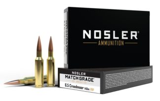 NOSLER 6.5 CREEDMOOR 140GR RDF HPBT (20 CT.)