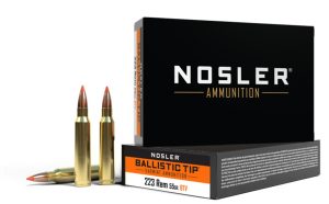 NOSLER 223 REM 55GR BALLISTIC TIP (20 CT.)