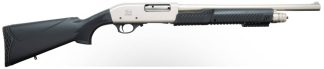 CHARLES DALY 301,12GA­3” TACTICAL PUMP, NICKEL 18.5”