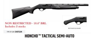 CHARLES DALY HONCHO, 12GA­18.6” TACTICAL SEMI-AUTO