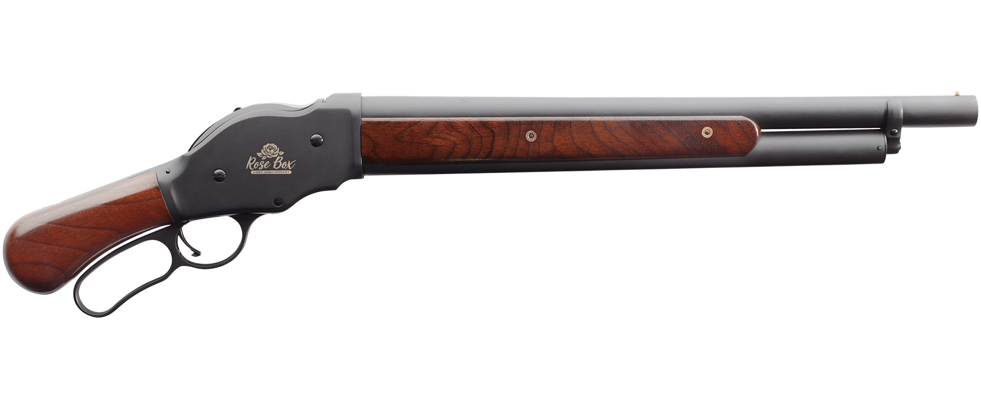 CHIAPPA 1887 12 GA ROSEBOX BOOTLEG, 18.5″ WALNUT
