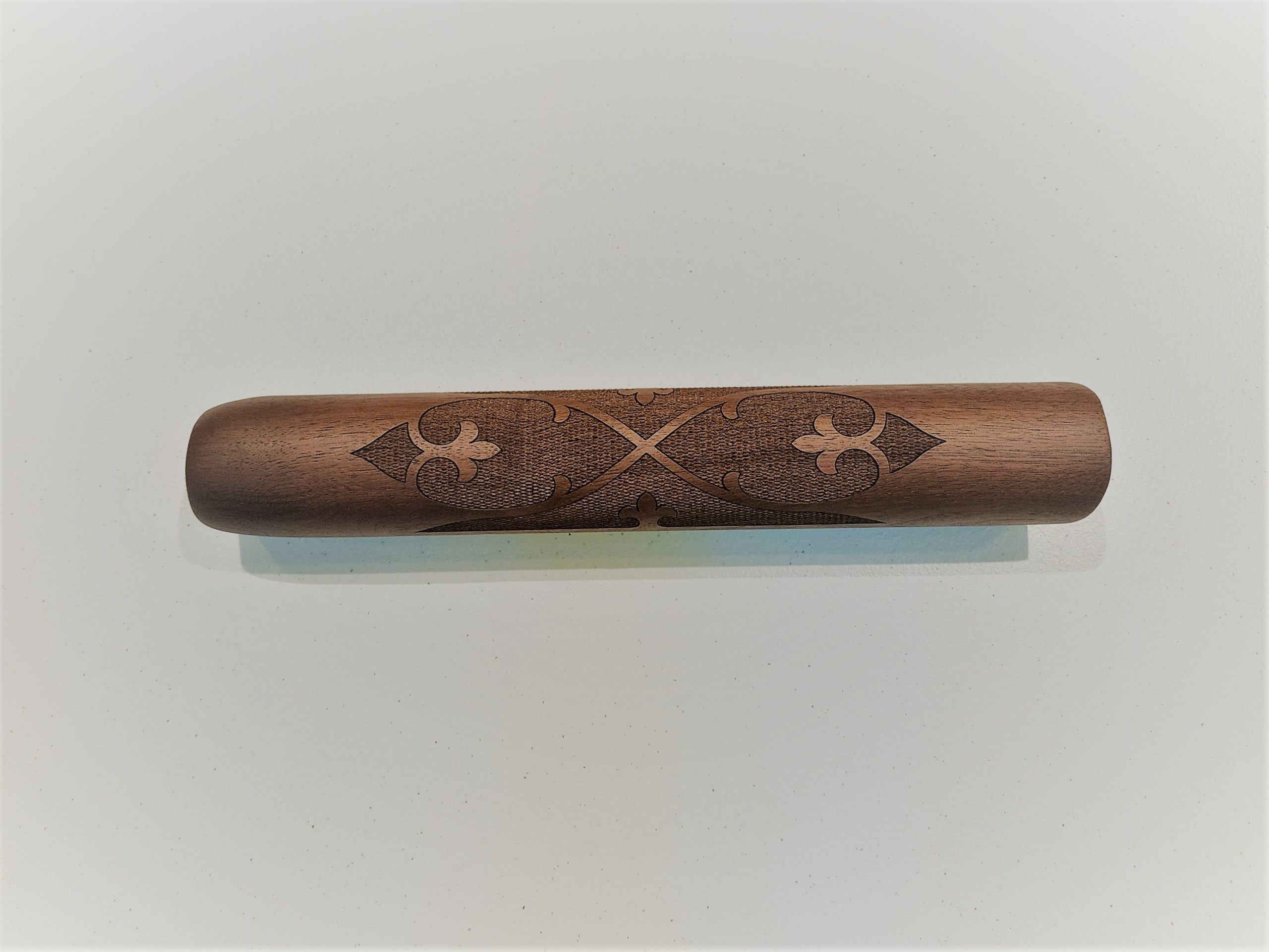 REM 1187 FOREND 20GA EXP FIN FDL LASER CHECECKERED