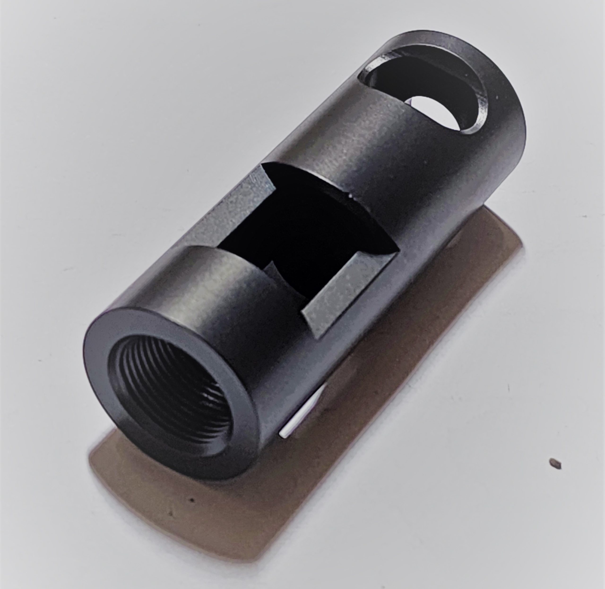 REM 338 LAPUA  MUZZLE BRAKE BLACK PL/PVD