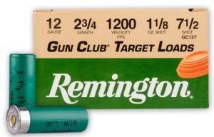 REM. GUN CLUB 12GA. 2 3/4” #7 1/2