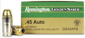REM GOLDEN SABRE .45 CAL 230GR *25 RD BOXES*