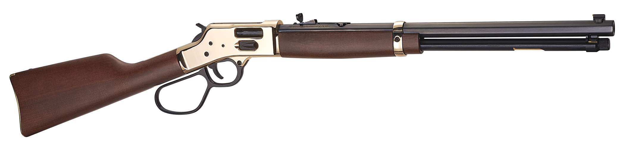HENRY BIG BOY BRASS RIFLE .357 MAG/.38 SPL LARGE LOOP