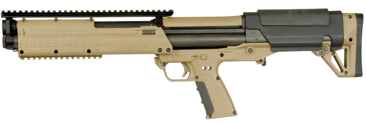 KELTEC KSG 12GA. PUMP ACTION SHOTGUN NON RESTR. 18.5” brl