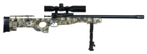 CRICKETT PRECISION RIFLE 22 LR, BIPOD, SCOPE WITH SHADE, CRI