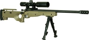 CRICKETT PRECISION c.22 B/A FDE W/SCOPE, MOUNT, CASE