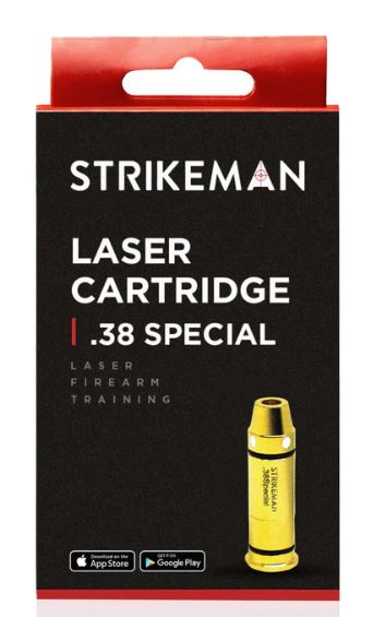 STRIKEMAN LASER CARTRIDGE – .38 SPECIAL