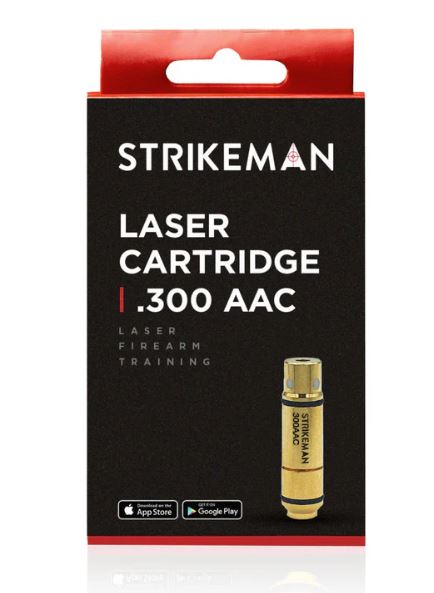 STRIKEMAN LASER CARTRIDGE – 300AAC (BLACKOUT)